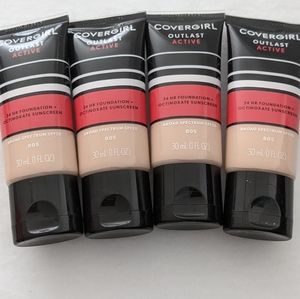 4x Covergir Outlast Active 24 Hour "805 Ivory"